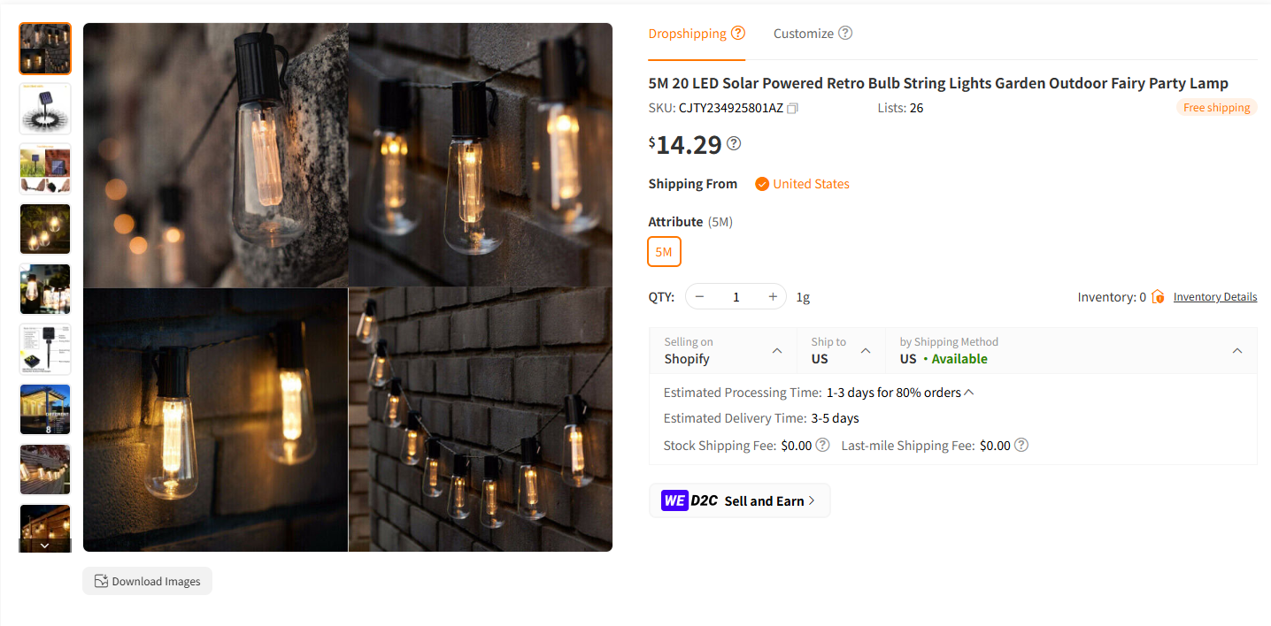 LED Fairy String Lights